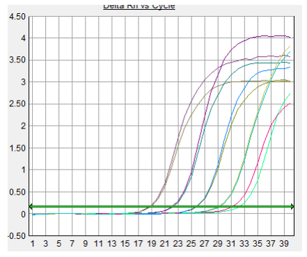 2×SYBR Green PCR Mix Ⅱ（7107100）标准曲线图