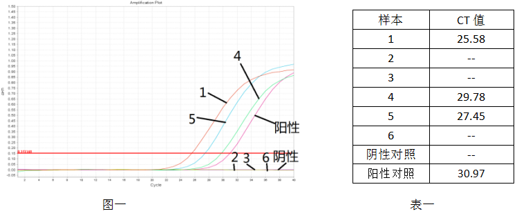 病毒核酸样本保存液-病毒核酸纯化试剂盒-2× One Step Probe RT-PCR Mix-实验结果一